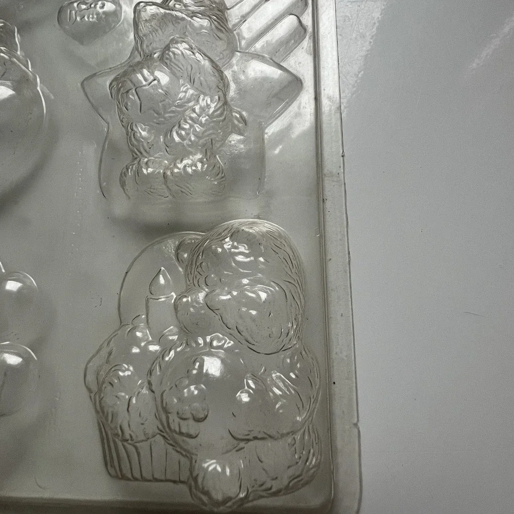 Vintage Care Bears Chocolate Mold - 1980's Licensed - 9 Cavity - Craft Or Candy